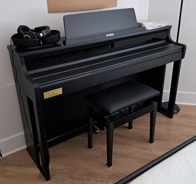 Casio Celviano AP-750 (Black) - Year 2024 (Like New)