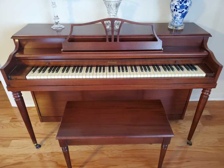 Used Poole Upright Piano - Excellent condition - Negotiable!