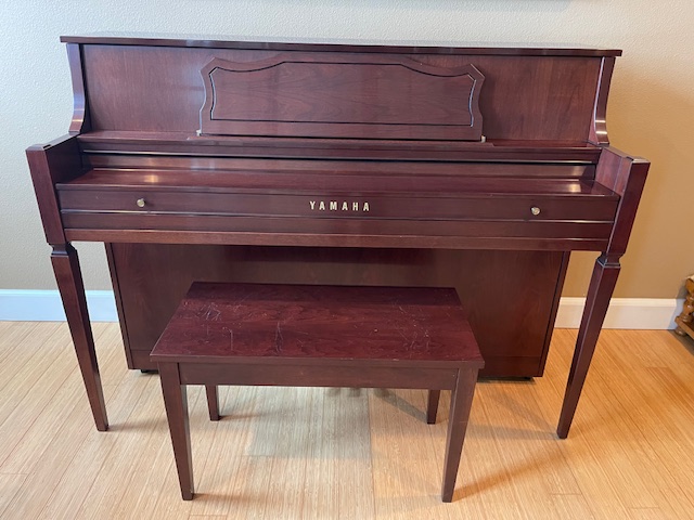 Yamaha Upright Piano for Sale. Hardly used. Great condition.