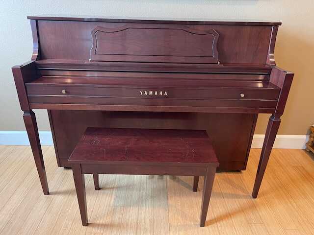 Yamaha Upright Piano for Sale. Hardly used. Great condition.