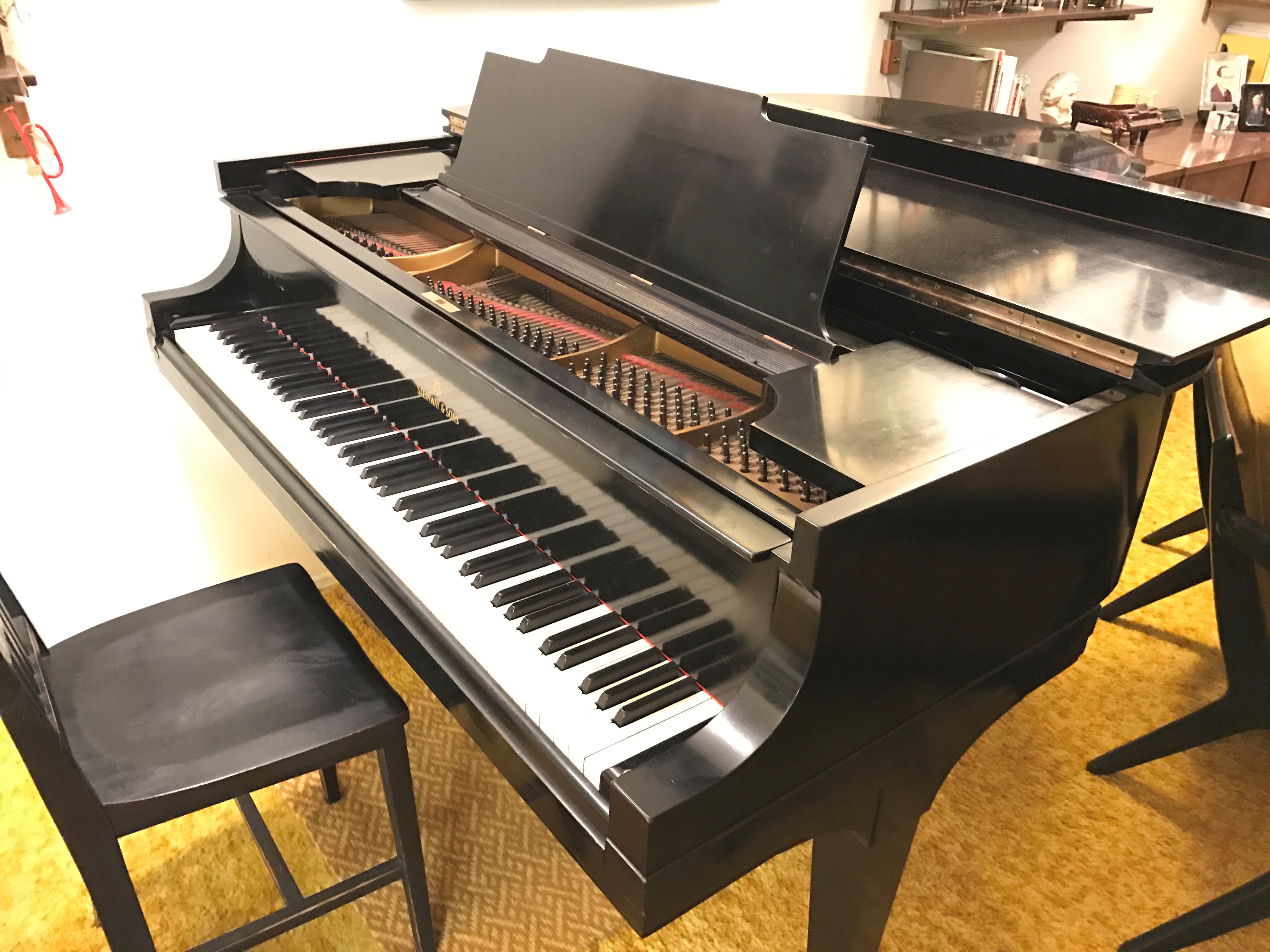 1932 Steinway Model M Grand Original Ivory & Strings 