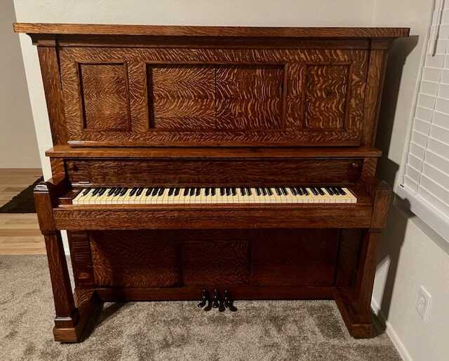 Beautifully Restored Upright Grand 