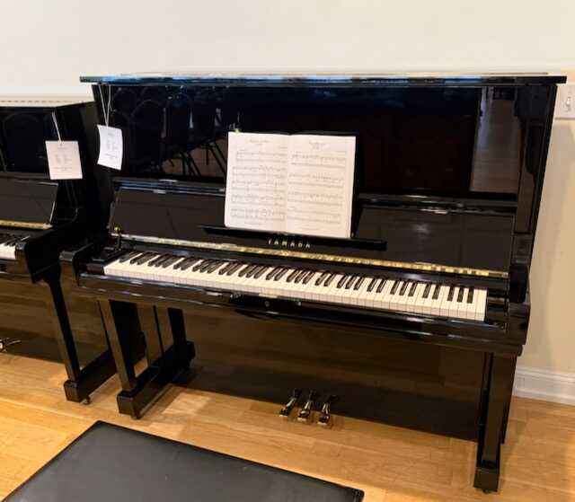 Restored Yamaha U3 Polished Ebony 1982 - Greenwich CT