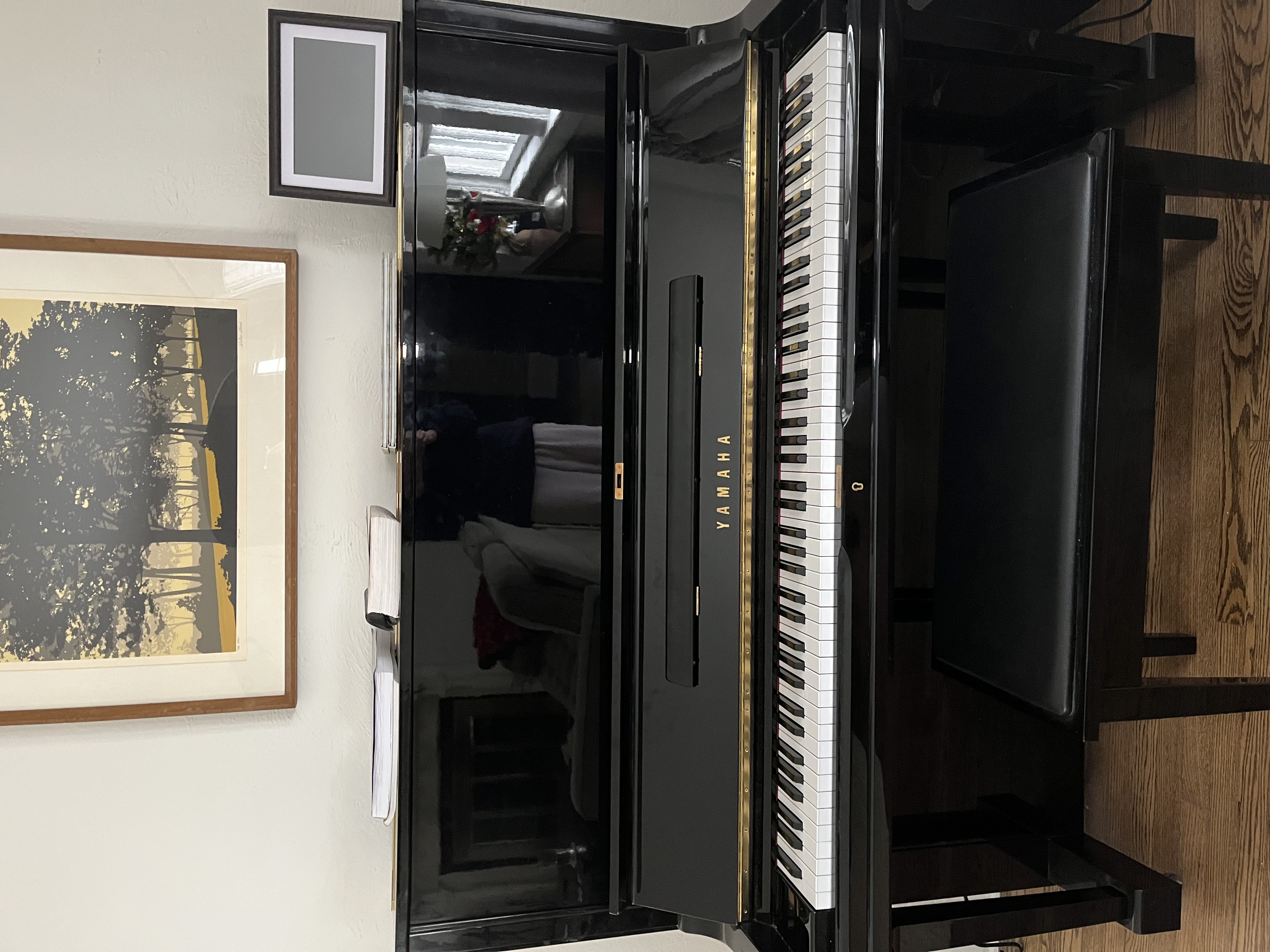 Yamaha U3 Upright Piano - Polished Ebony