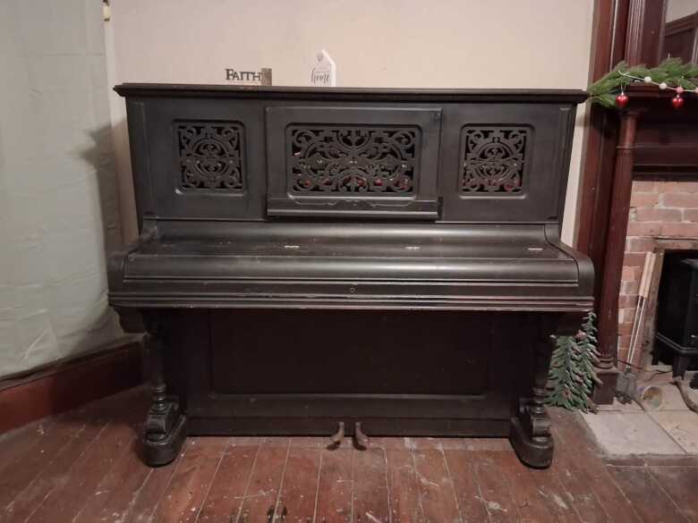 1895 Henry F. Miller Upright Piano