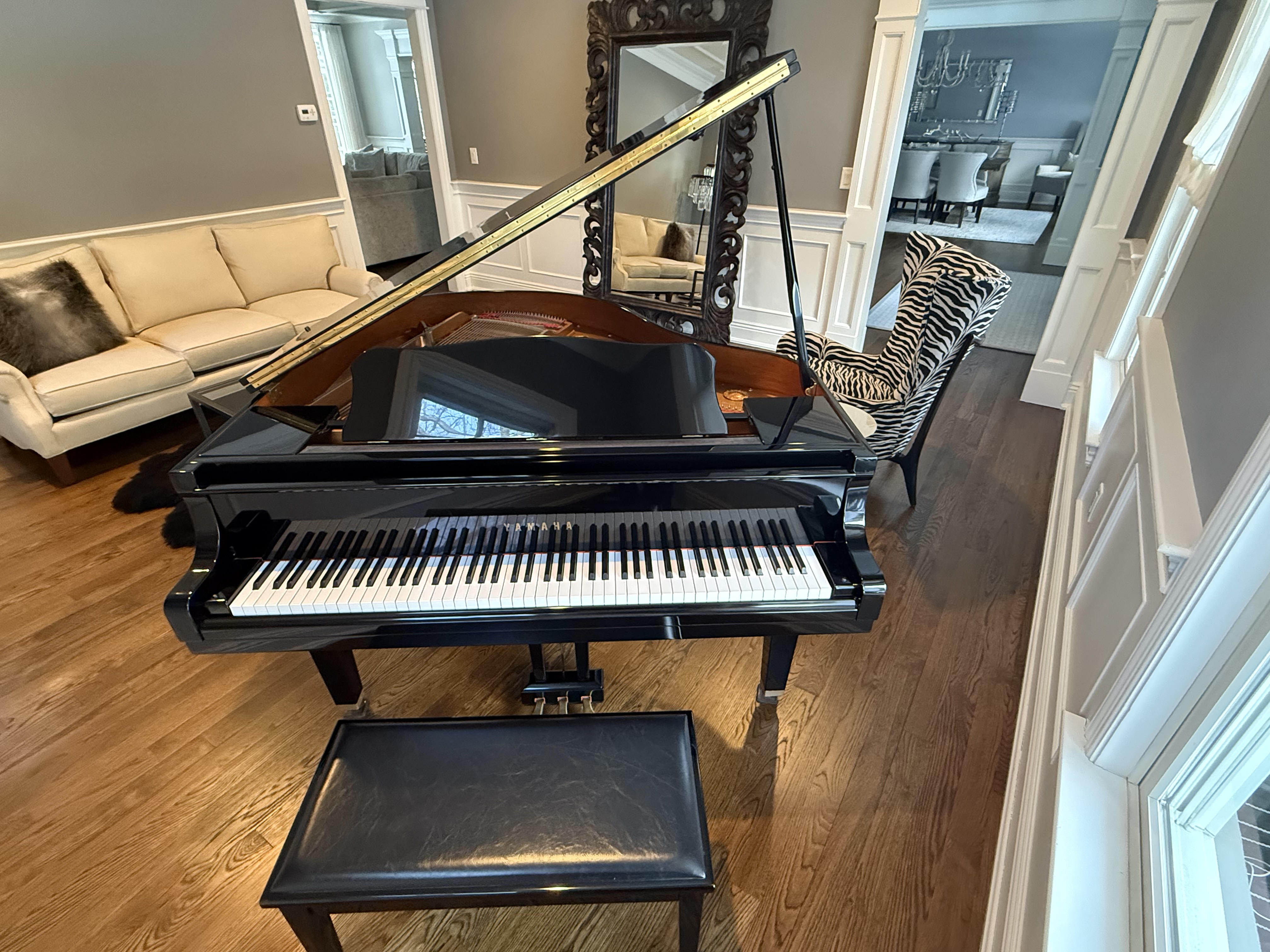 2004 Yamaha GB1 Baby Grand Piano – 5’ Polished Ebony
