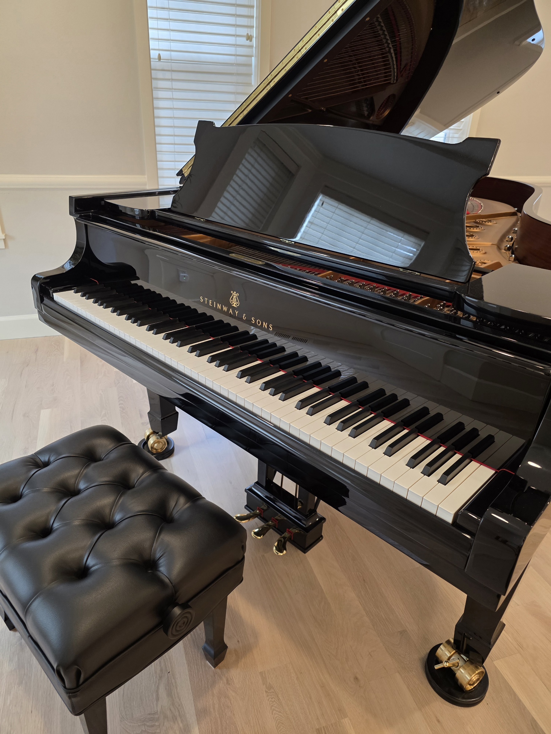 Steinway & Sons Model B - Fully Restored, Like-New, 1 Year P