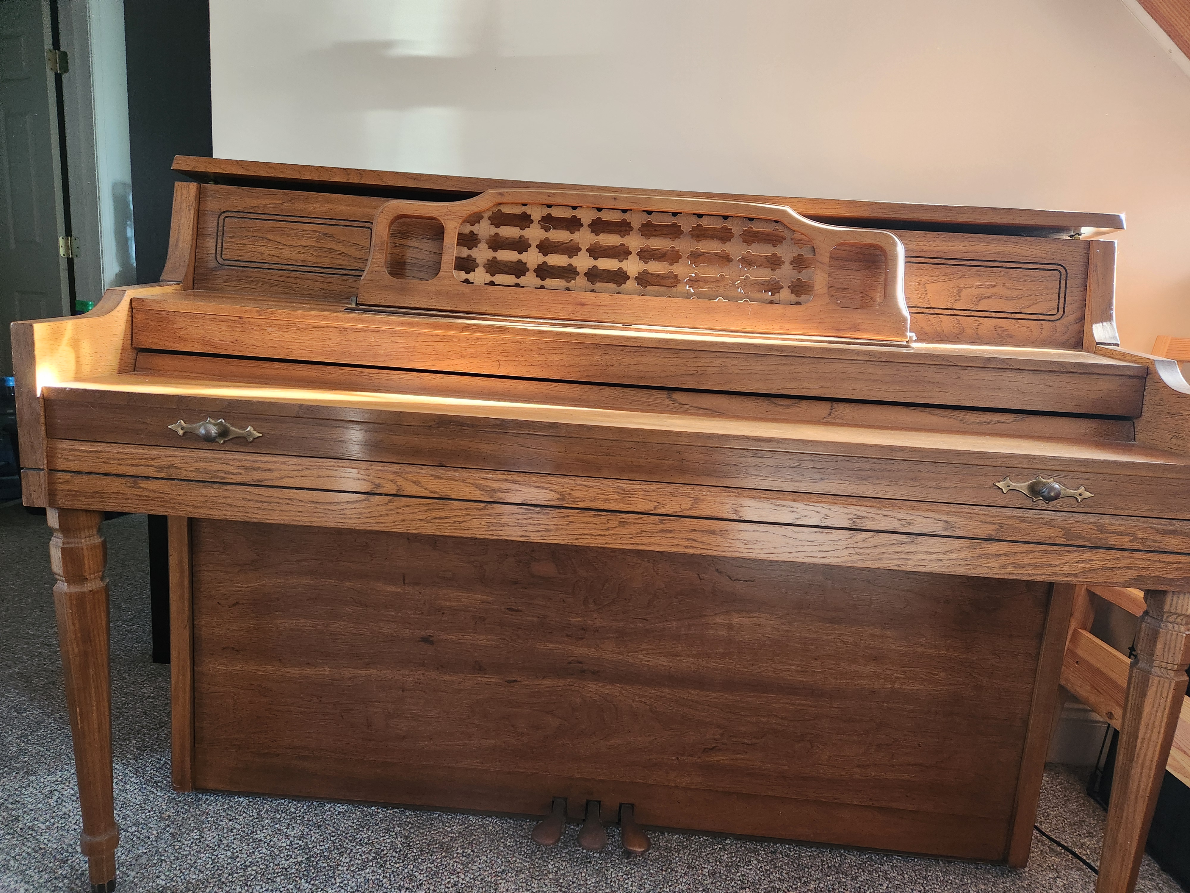 Vintage Kimball upright piano