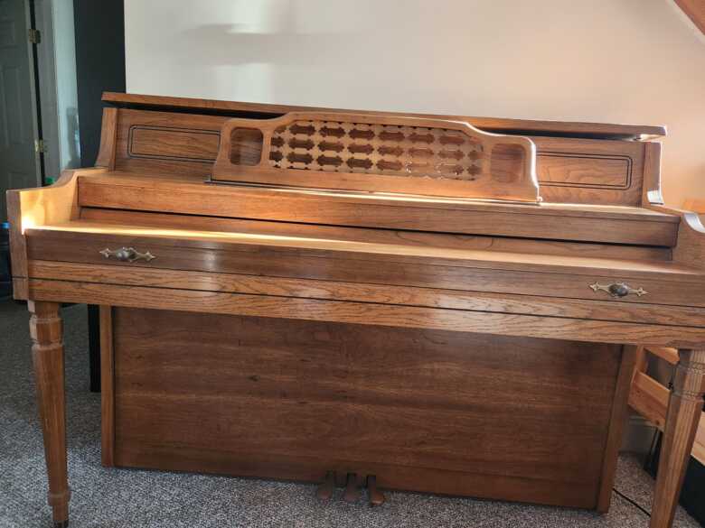 Vintage Kimball upright piano