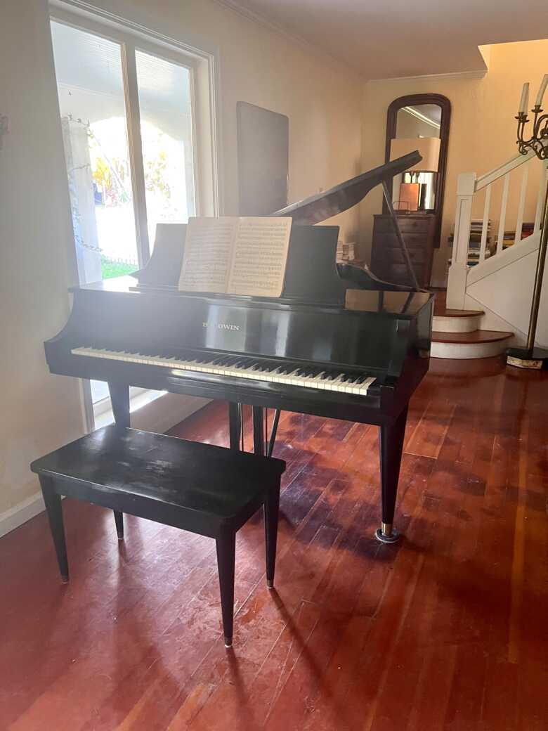 Baldwin Model L 1968 - Rare MCM Black Case