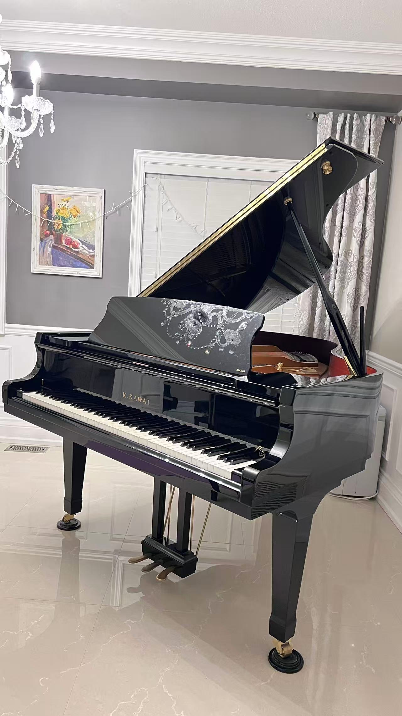 2017 Kawai GX-2 BLAK in Prime Condition-Still Under Warranty