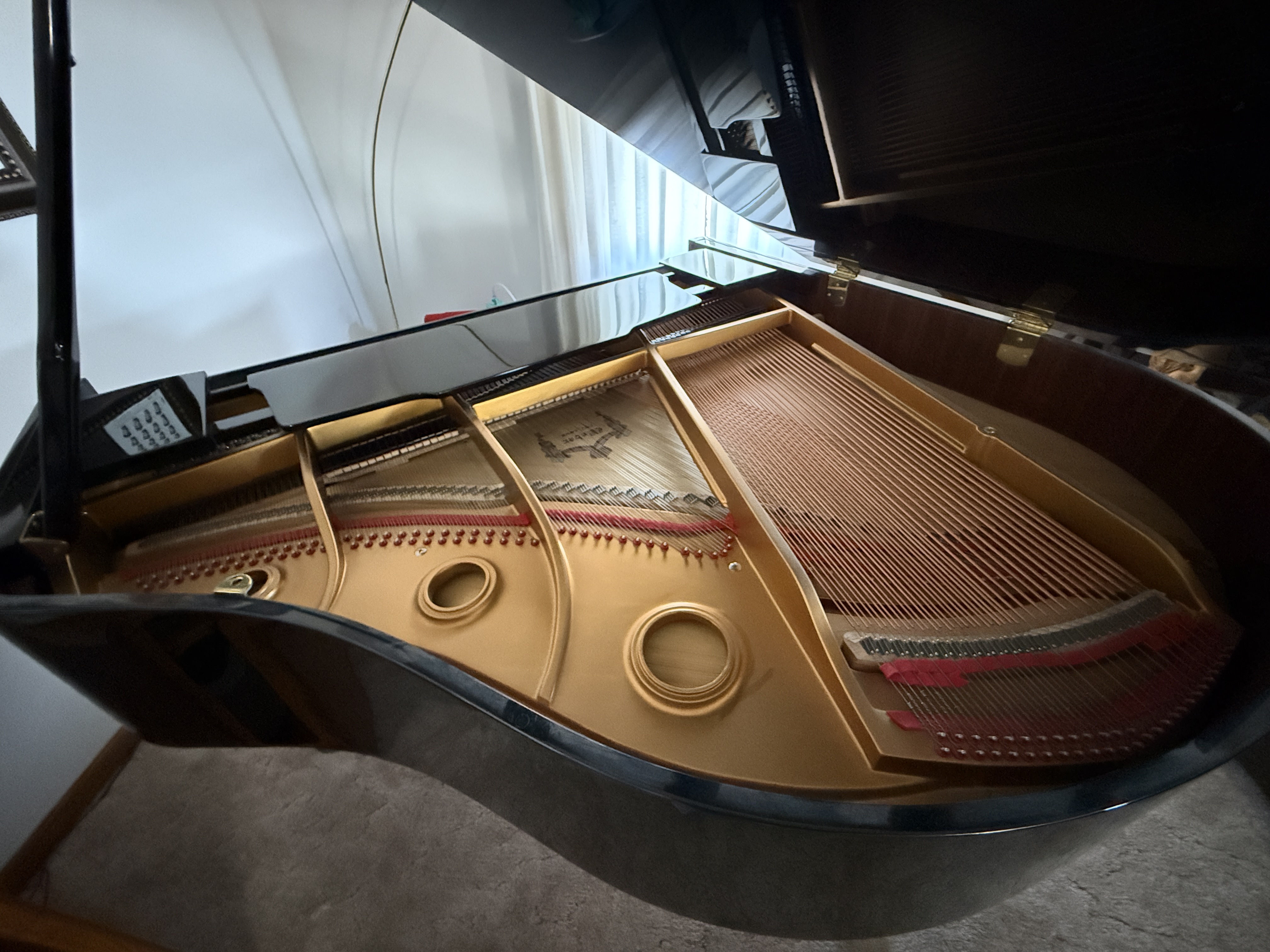 Weber Baby Grand Piano – Gloss Black – Excellent Condition