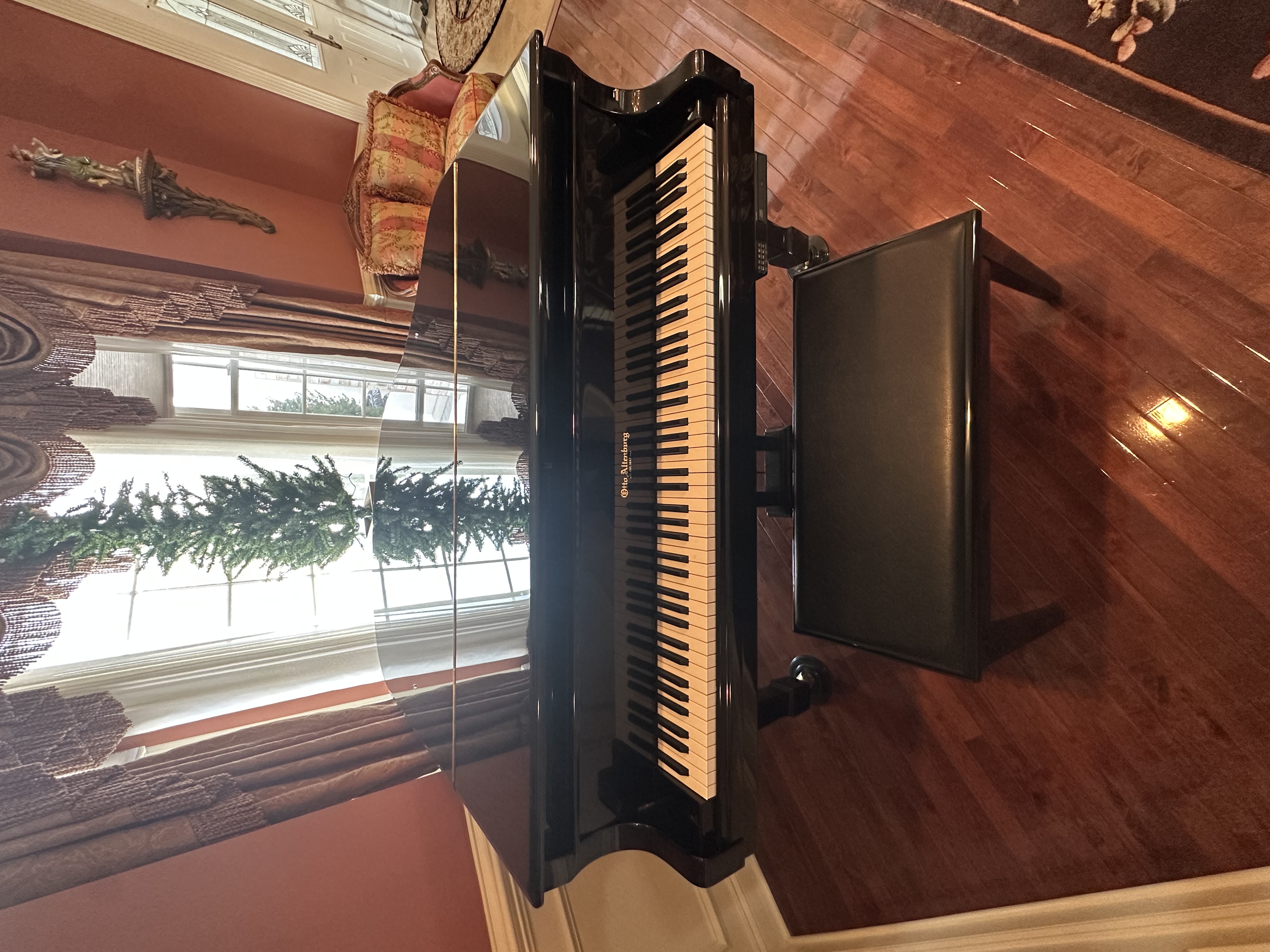 Otto Altenburg Baby Grand Piano w/ CD Player