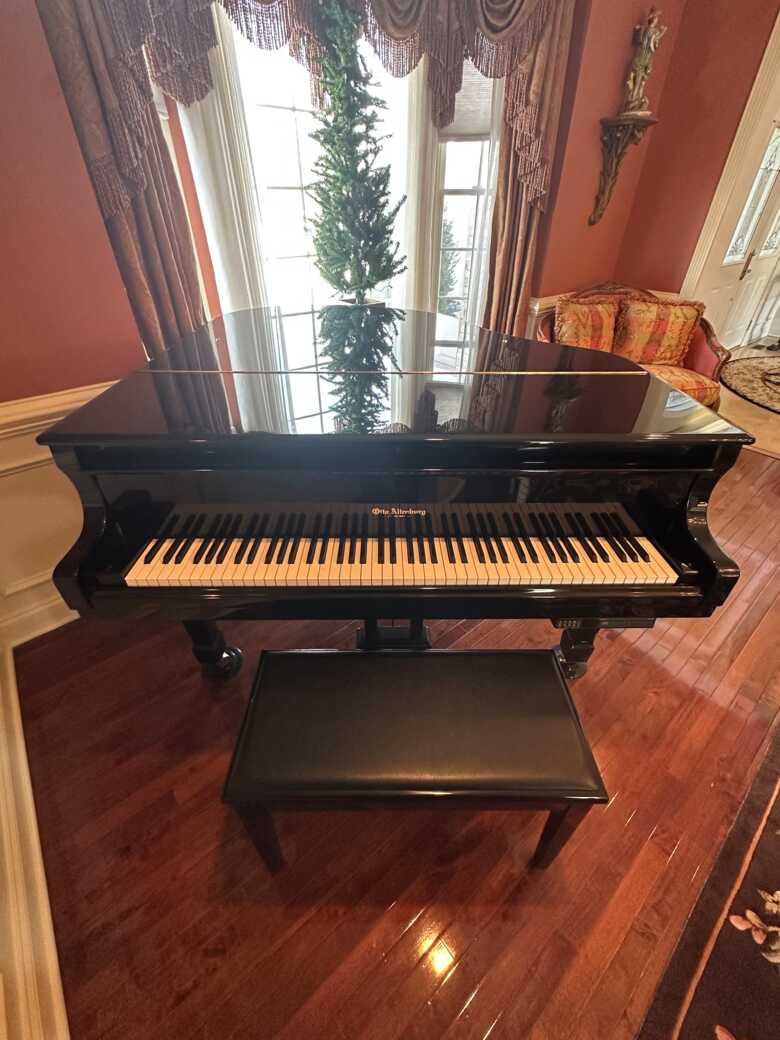 Otto Altenburg Baby Grand Piano w/ CD Player