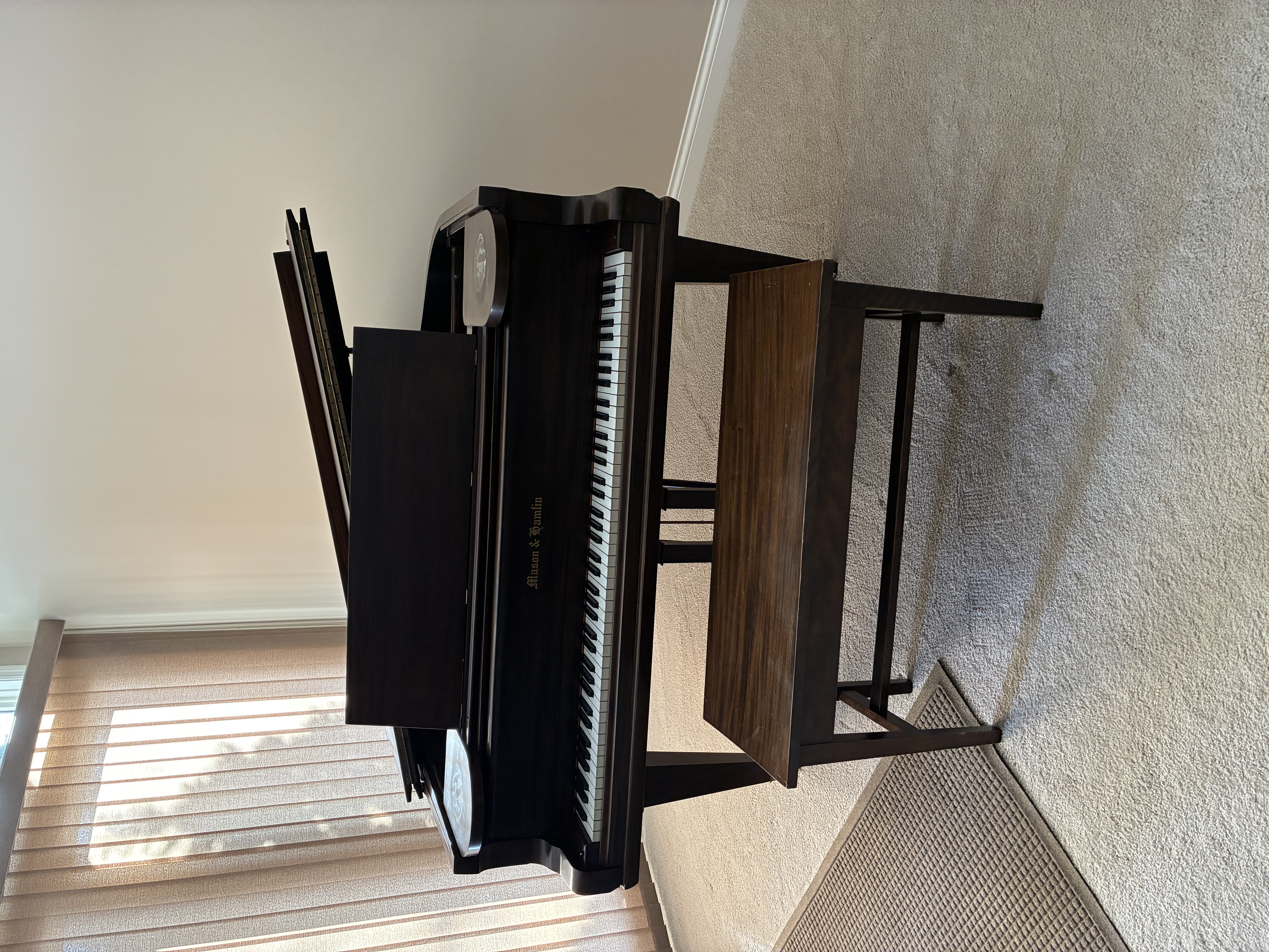 Nice Mason & Hamlin Parlor Grand. AA 