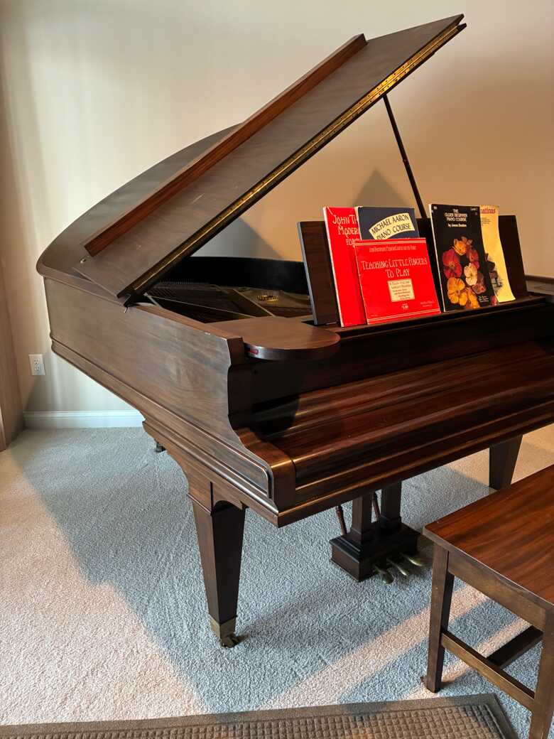 Nice Mason & Hamlin Parlor Grand AA. 2000 or best offer. 