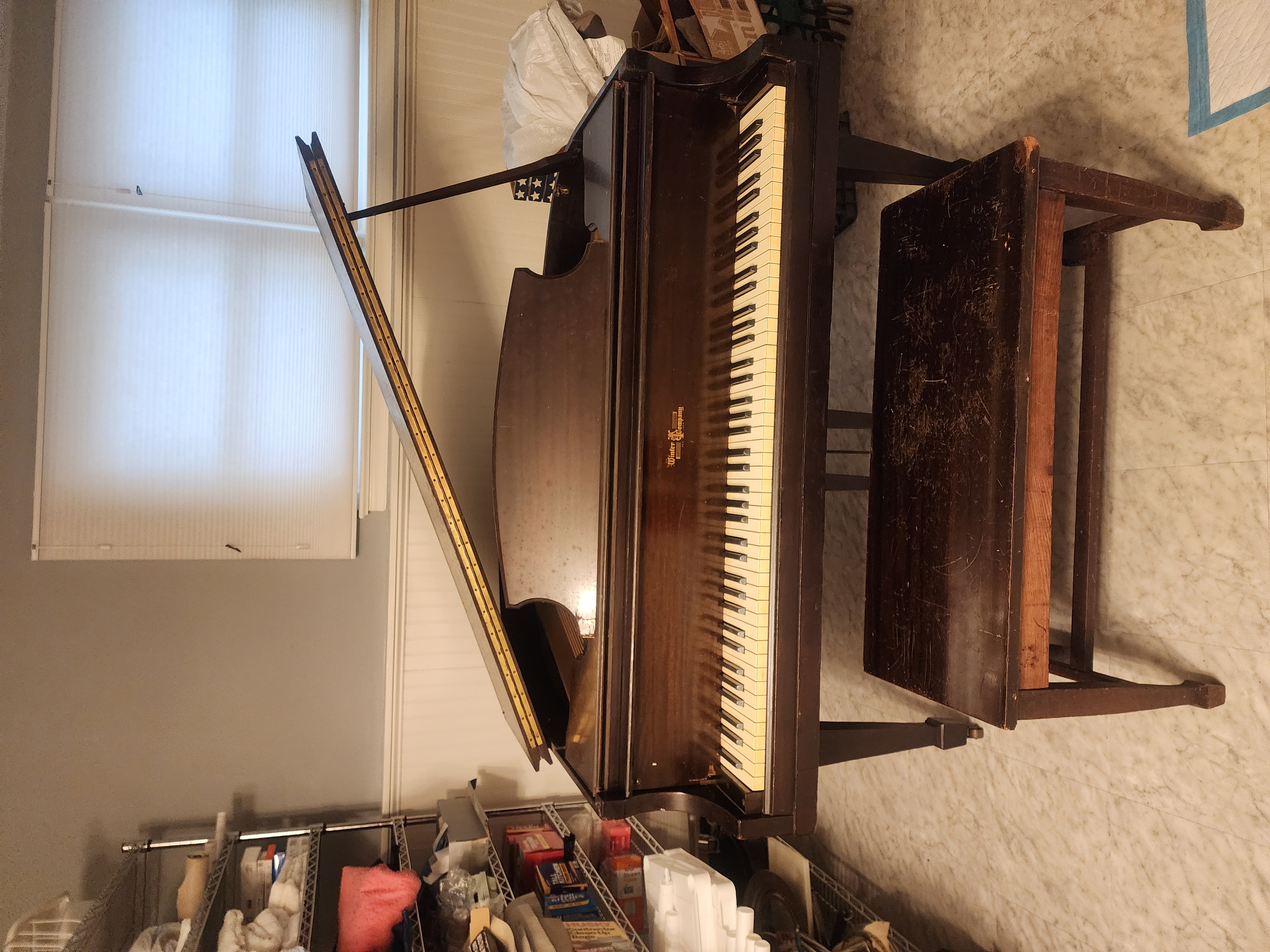 Winter 1940 Apartment Baby Grand