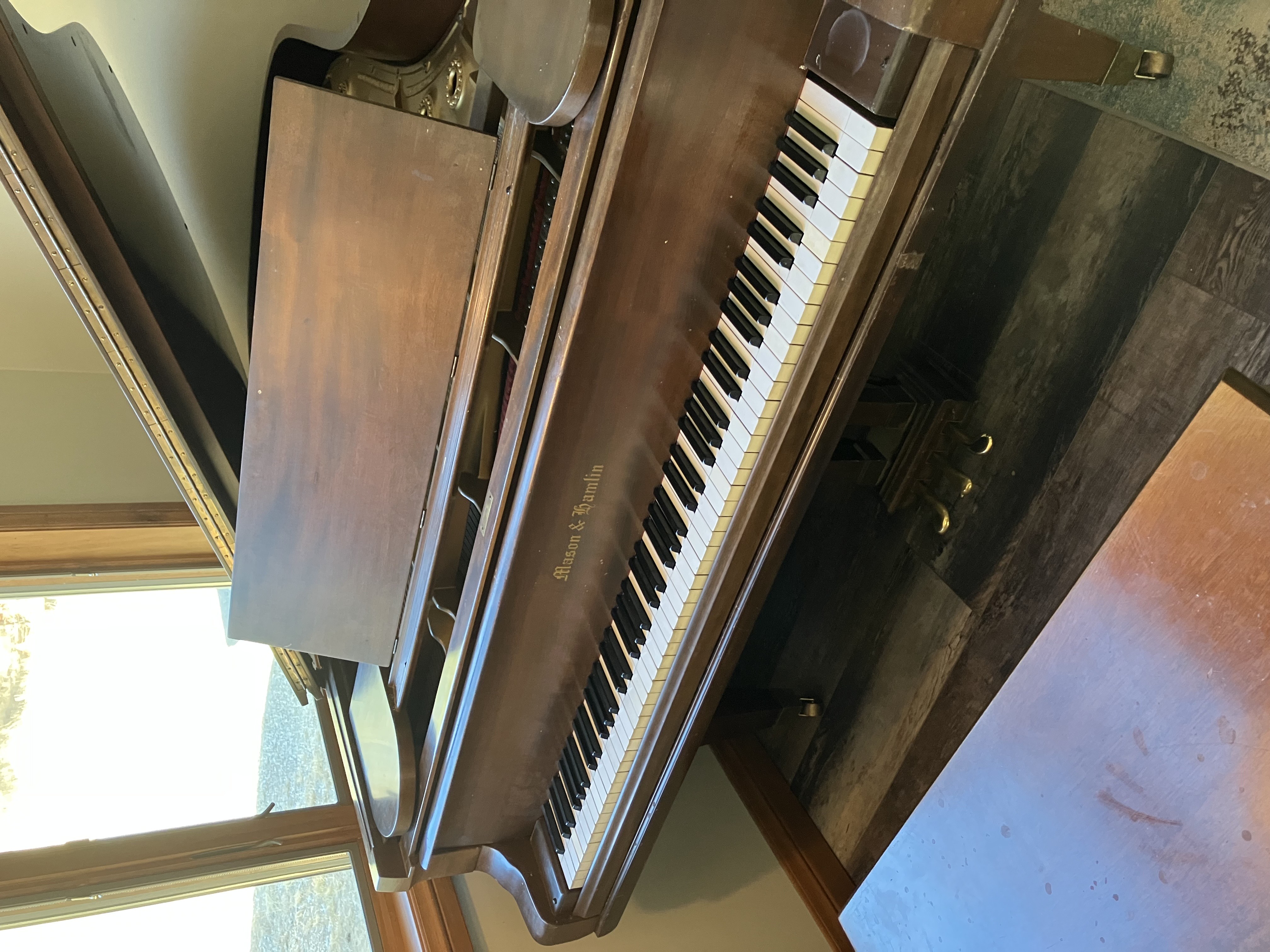 1927 Mason & Hamlin 7-foot Grand - Walnut 