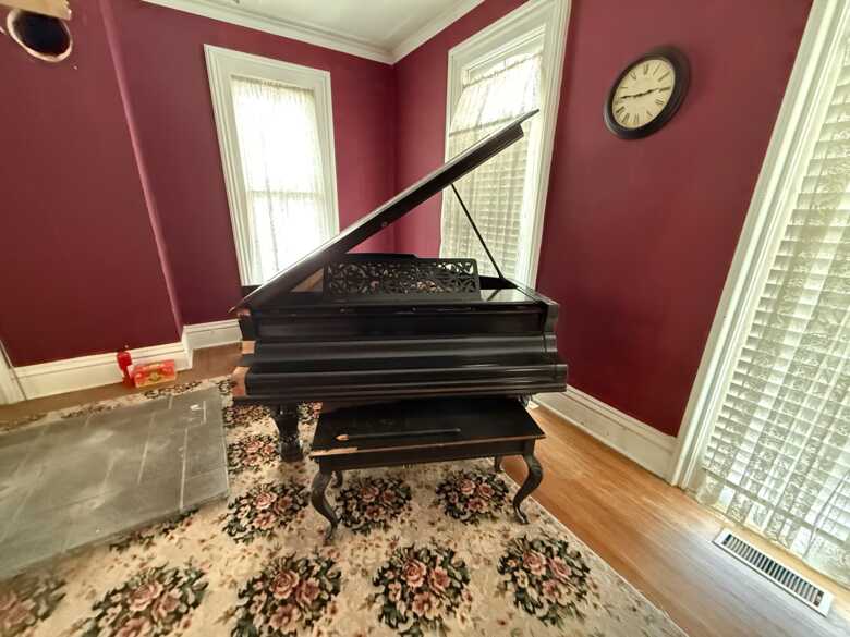 1880 J and C Fischer Patent Grand