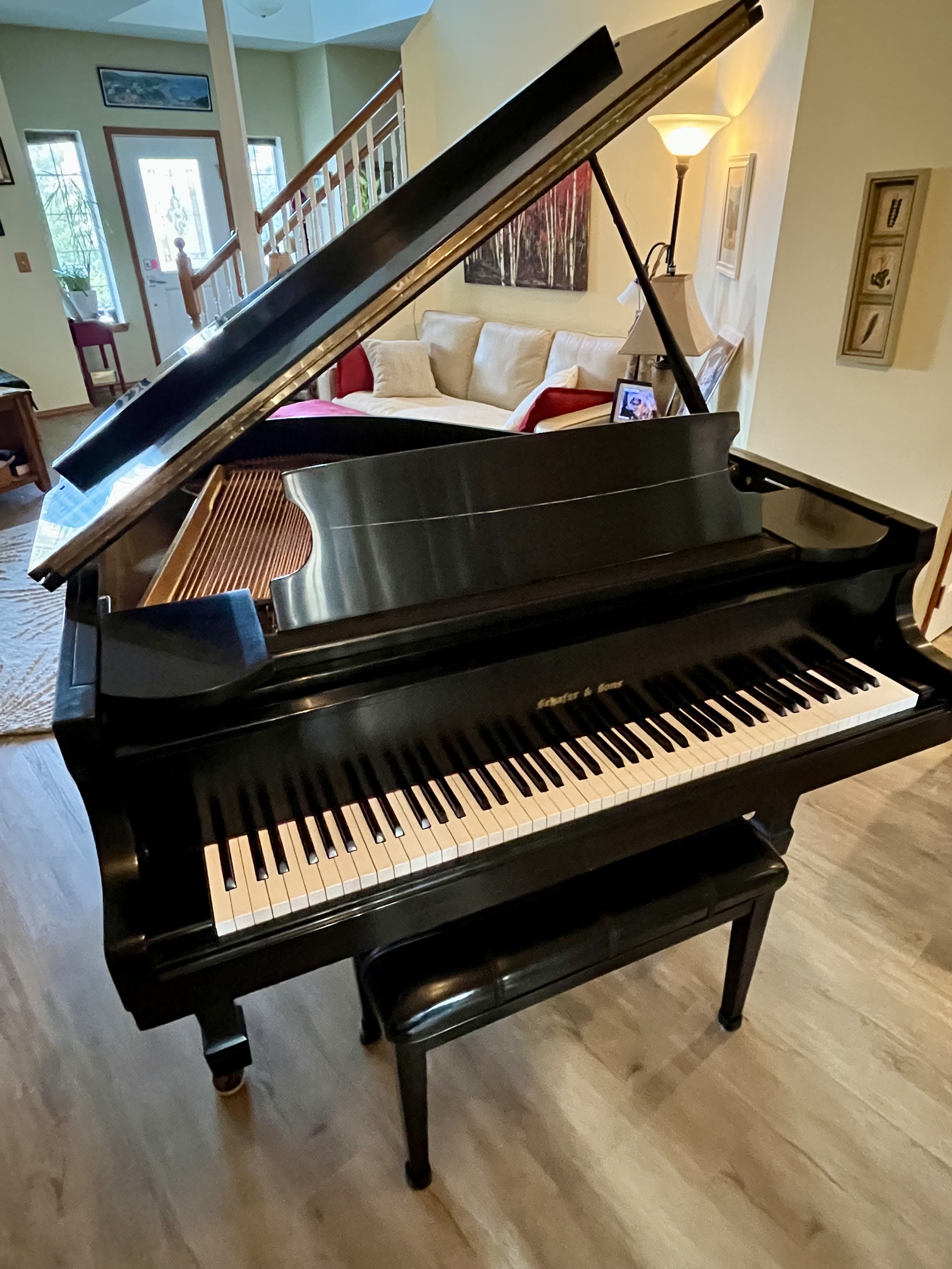 Schafer & Sons Baby Grand Piano