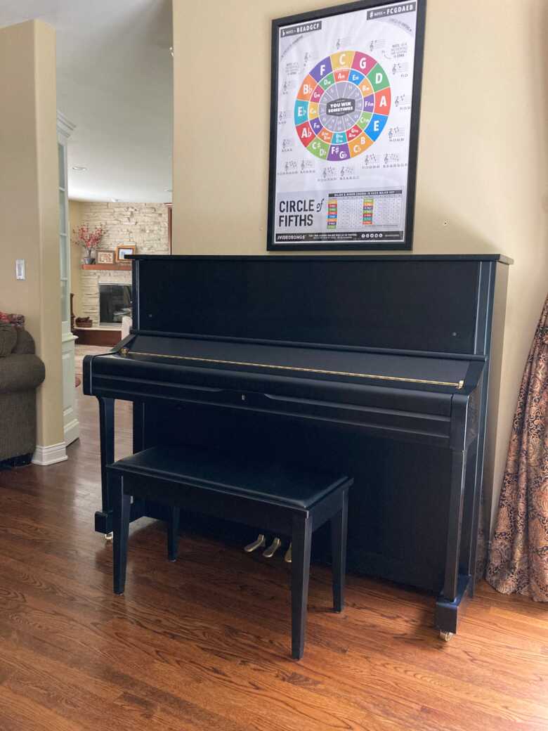 Yamaha U1 Black Satin 2021 Like New