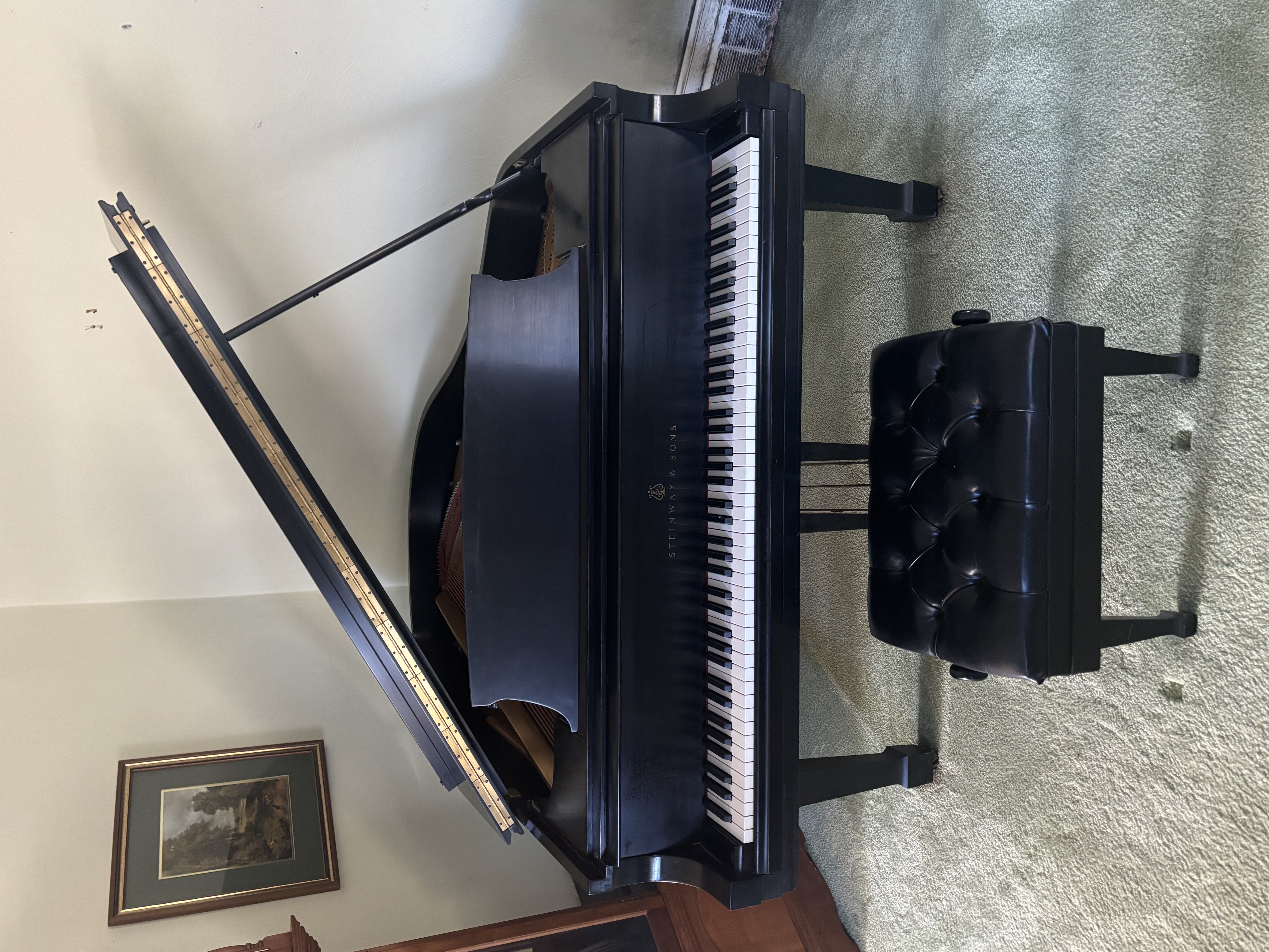 Steinway Model M in Good Shape w/ Matching Bench