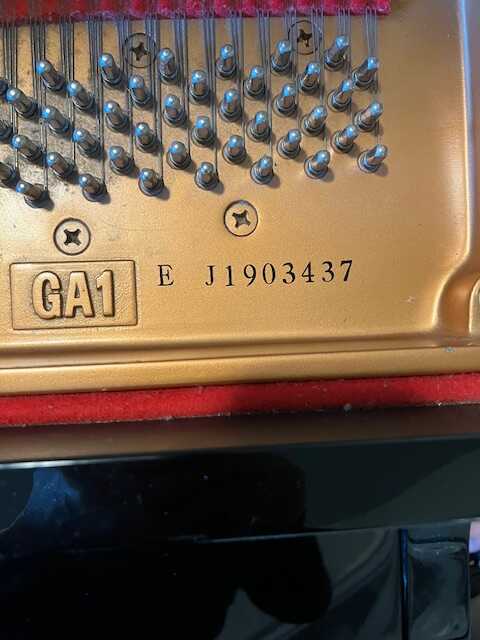 Yamaha baby grand, GA1, Original owner, excellent condition