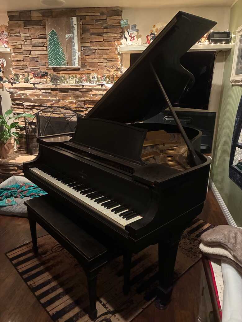 One owner. Passed on to daughter. Looking for good home.