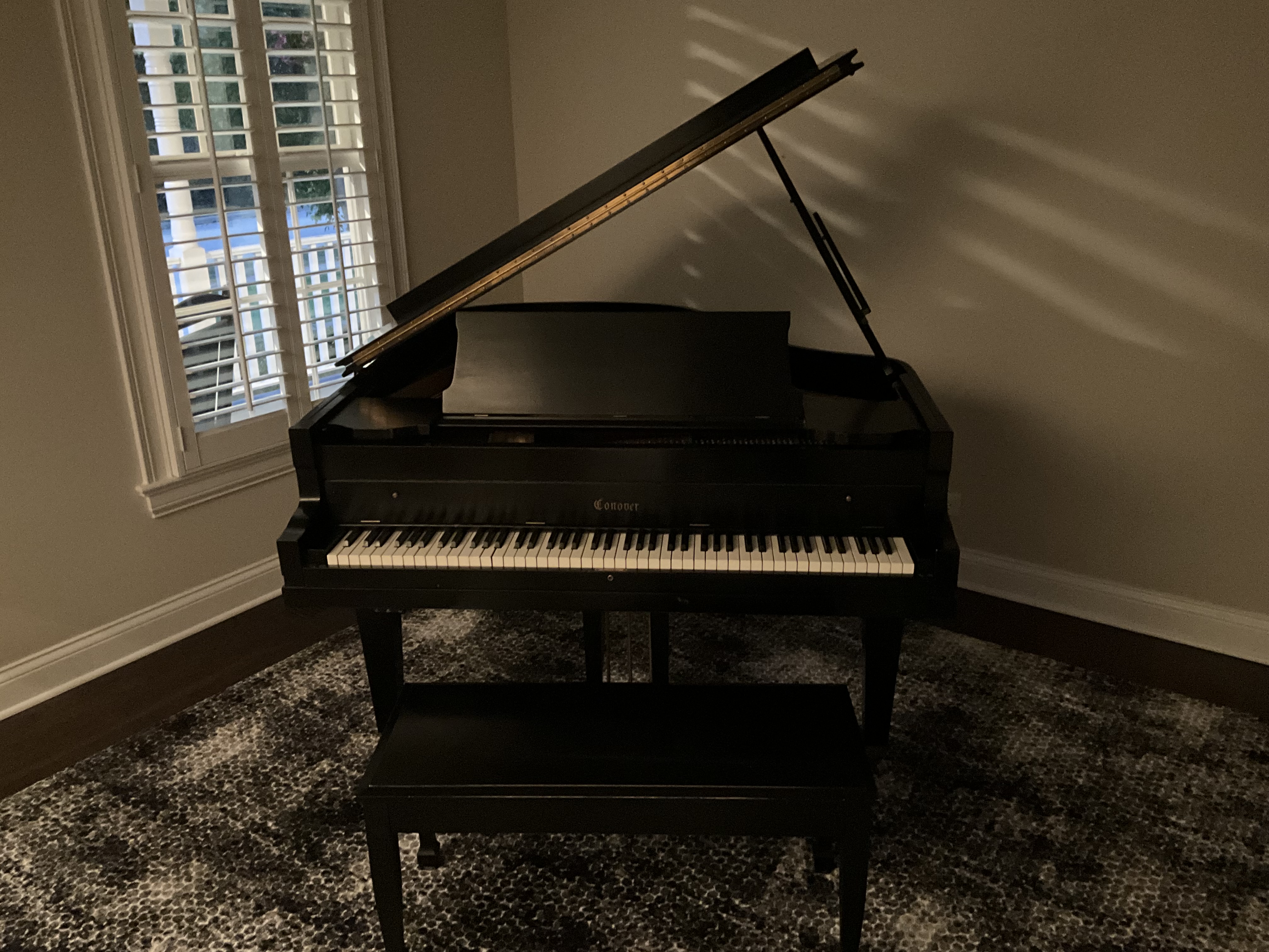 Conover Baby Grand-Black