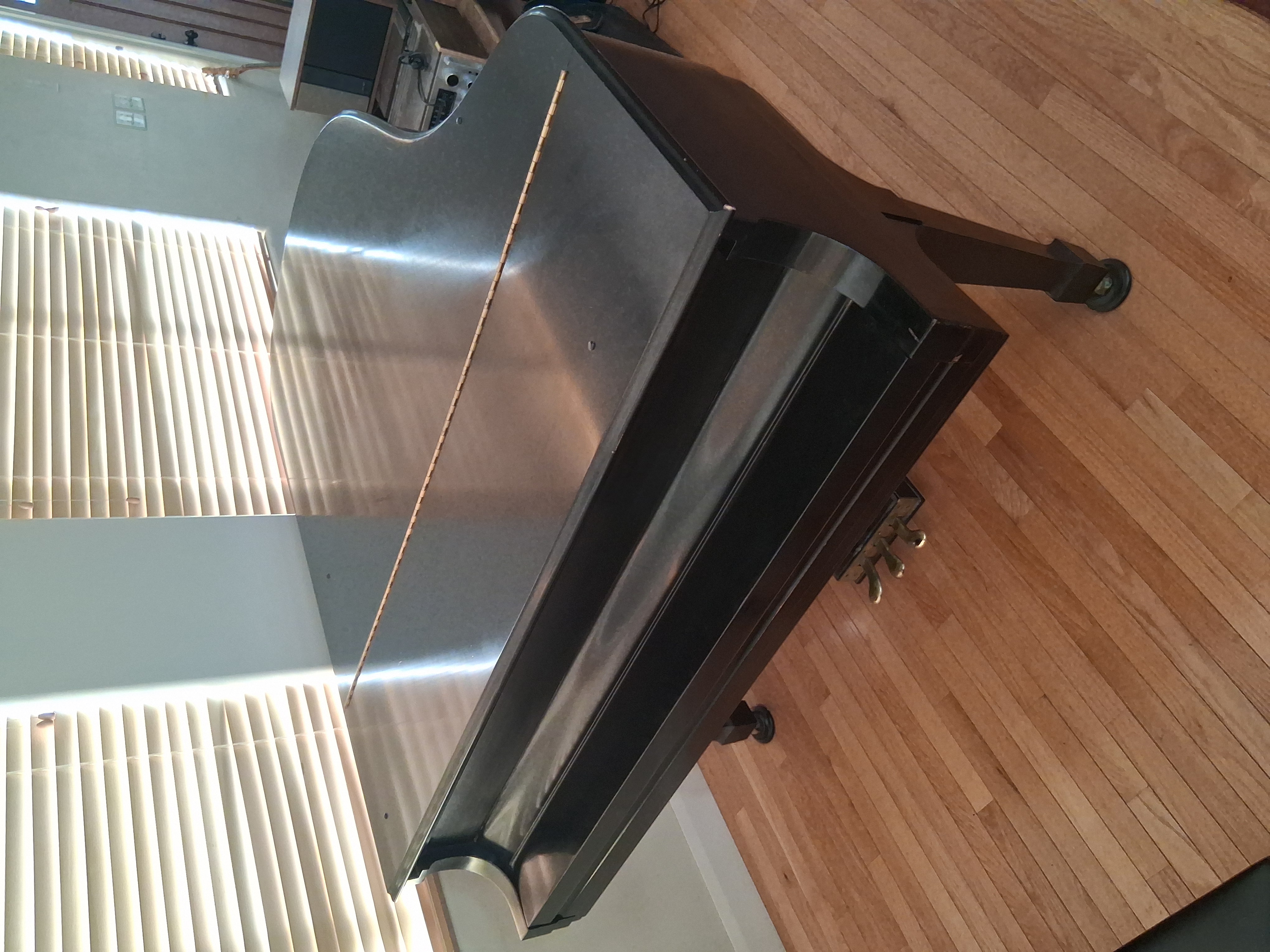 Steinway and Sons 1979 L5 baby grand with QRS PNOmation3