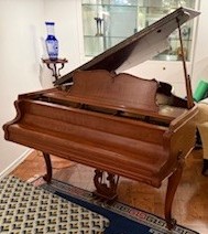 1962 Beautifully Maintained Rococo Style Baldwin Grand Piano