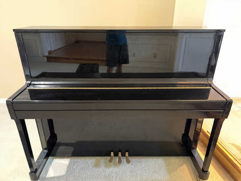 2018 Kawai K300 Upright Piano - Polished Ebony - Like New