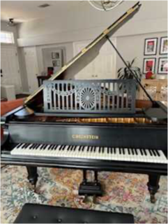 1898 Bechstein Semi-Concert Grand Piano