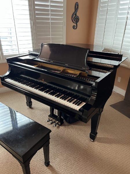 Steinway model B7' semi-concert grand piano