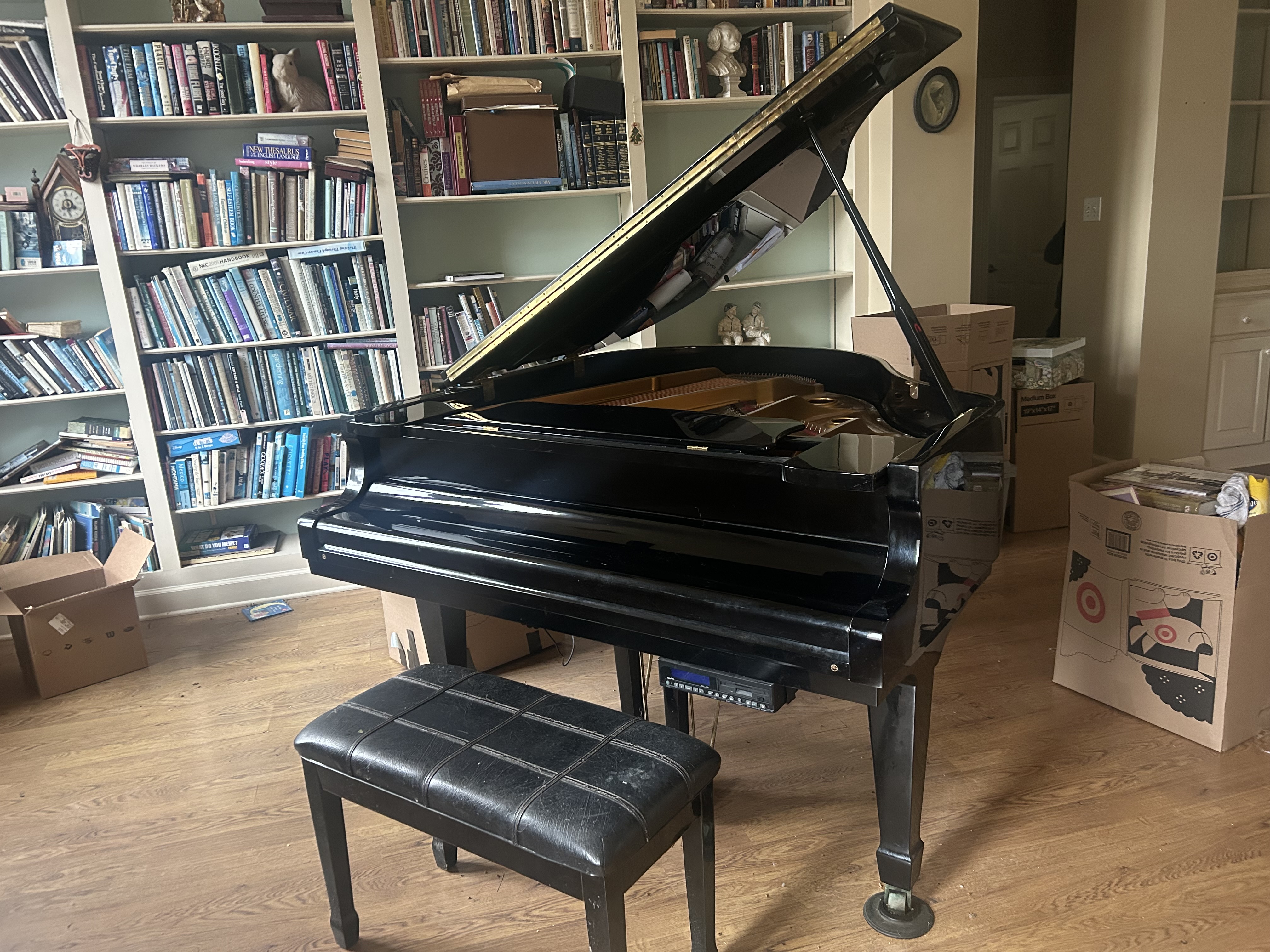 Includes installed disk player for self play