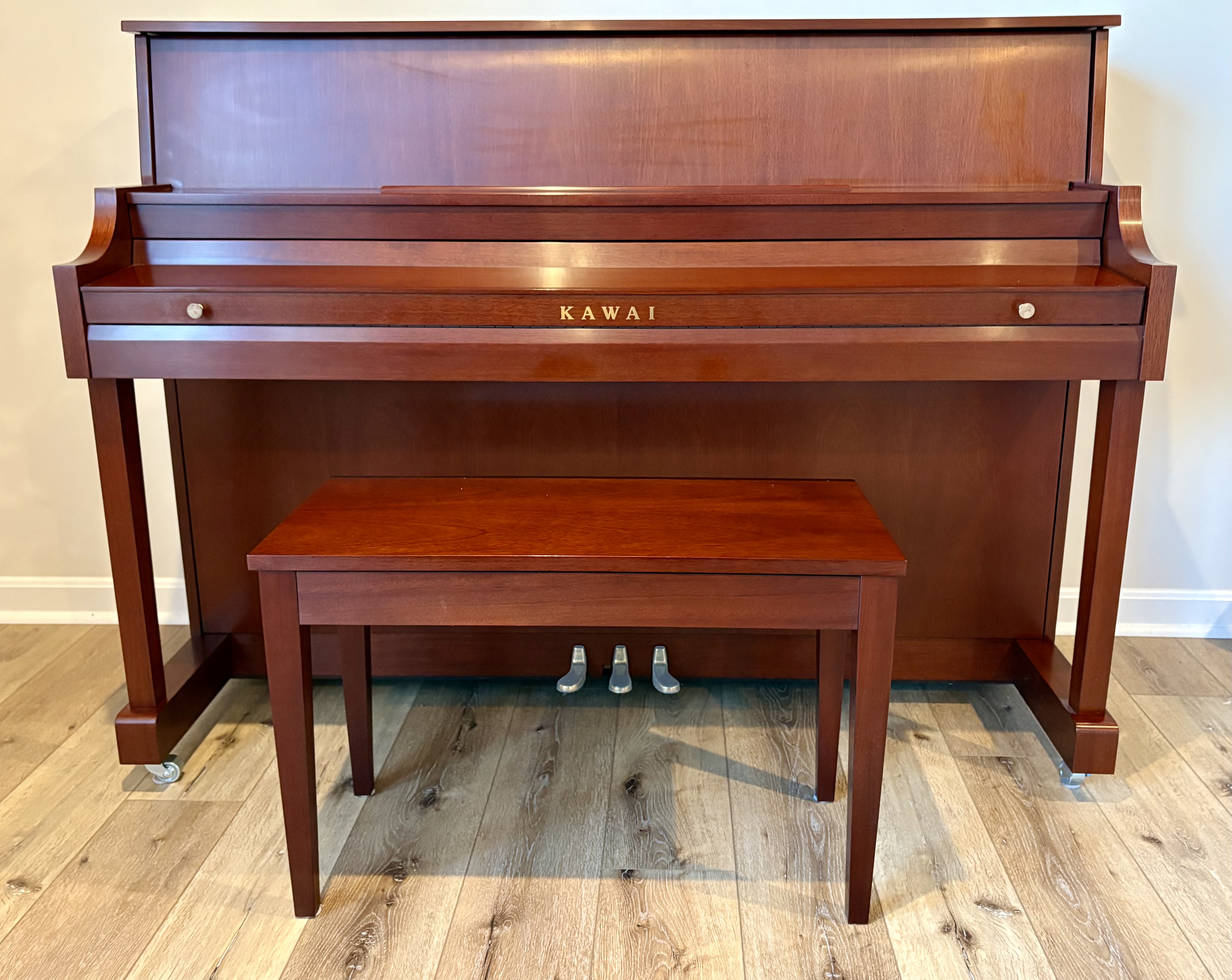 Almost New Kawai 506N Upright Studio Piano 