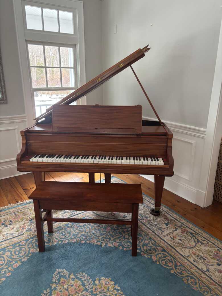 Henry F. Miller Mahogany 5’6” Grand, Restored