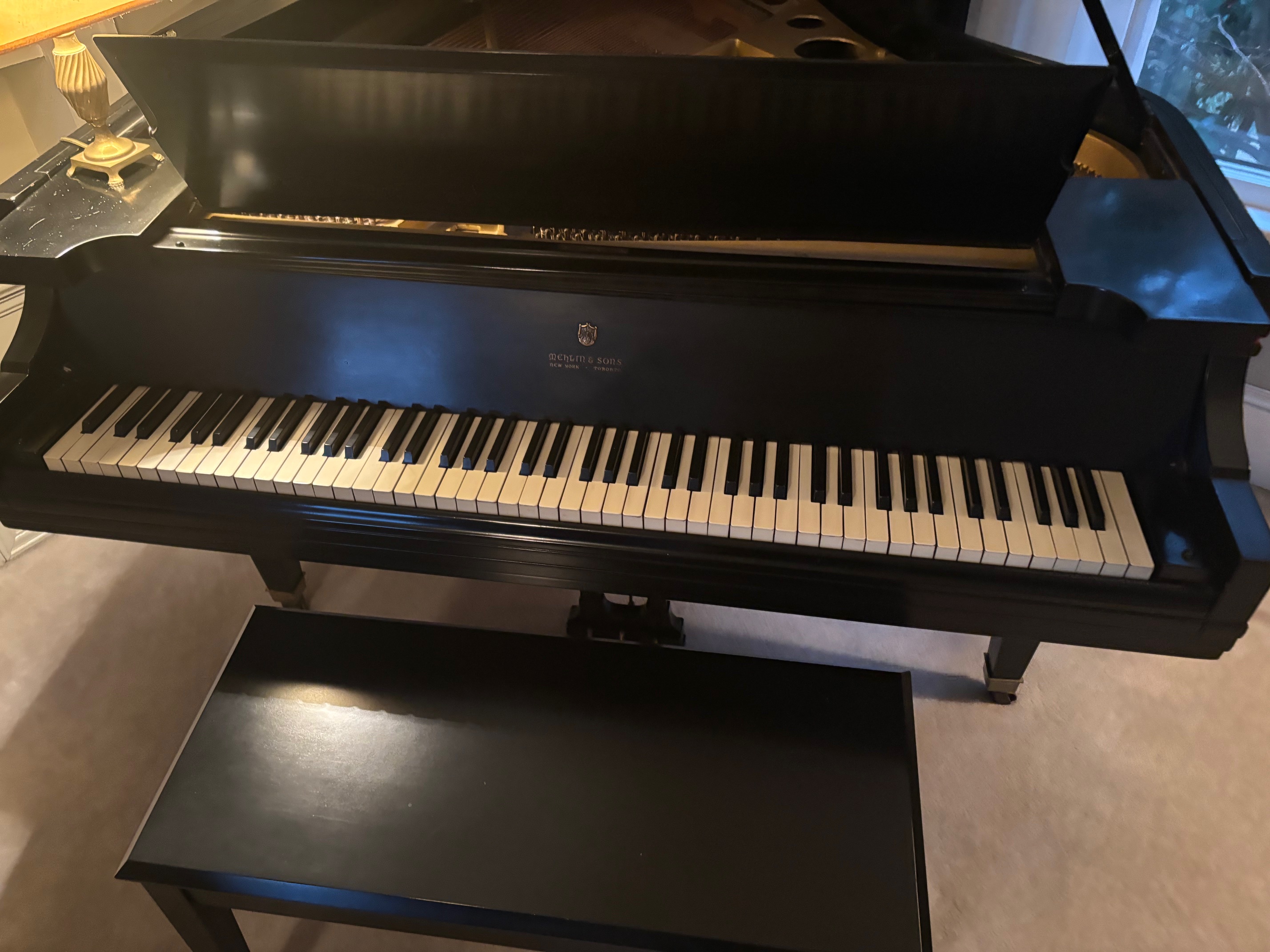 Mehlin & Sons Grand Piano