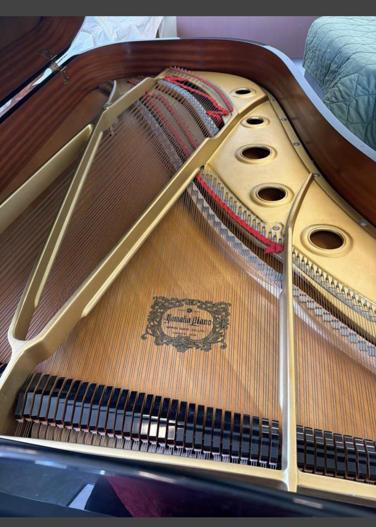 Concert ready golden era C7 Yamaha