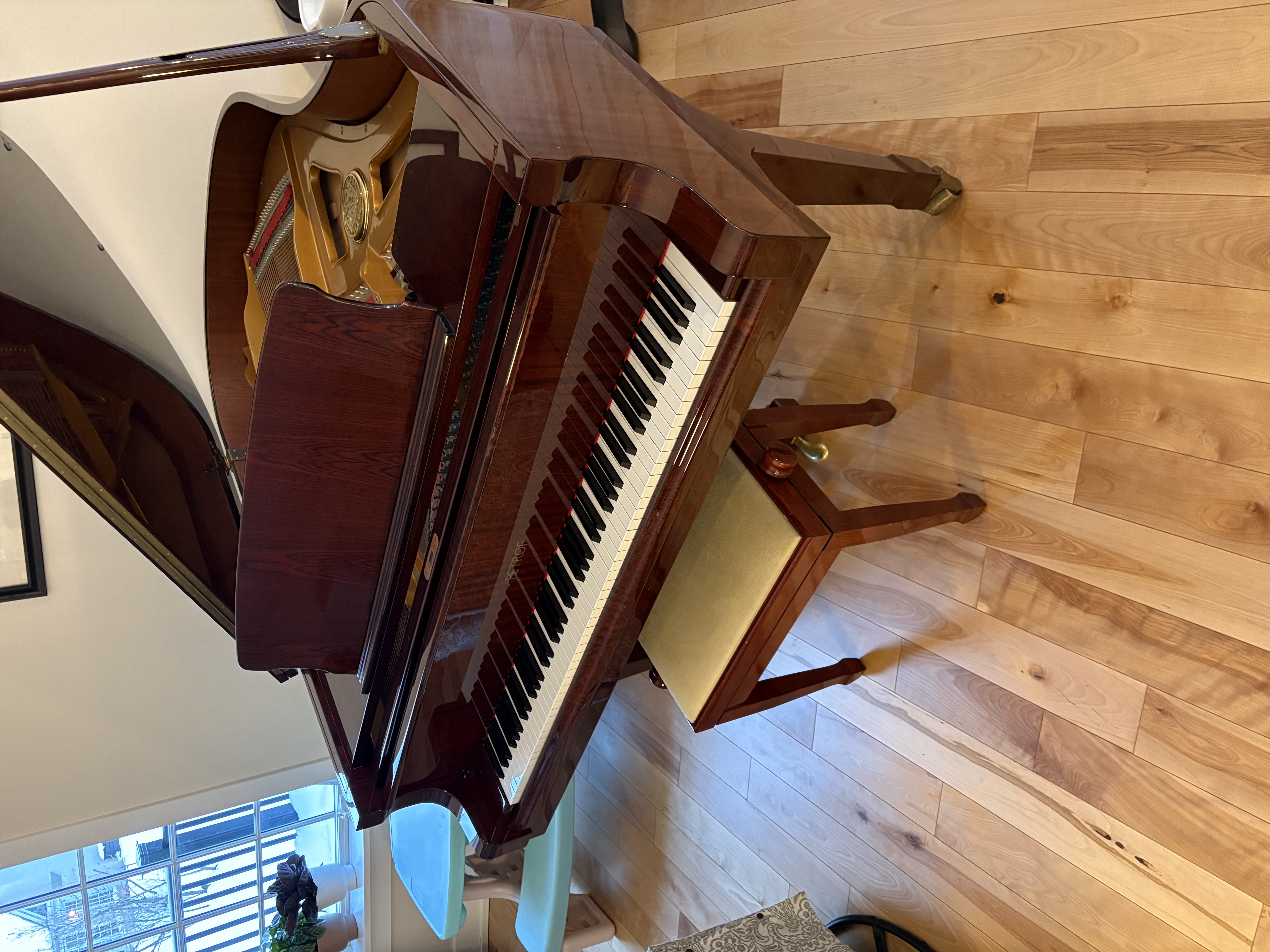 Baby Grand Petrof Piano 