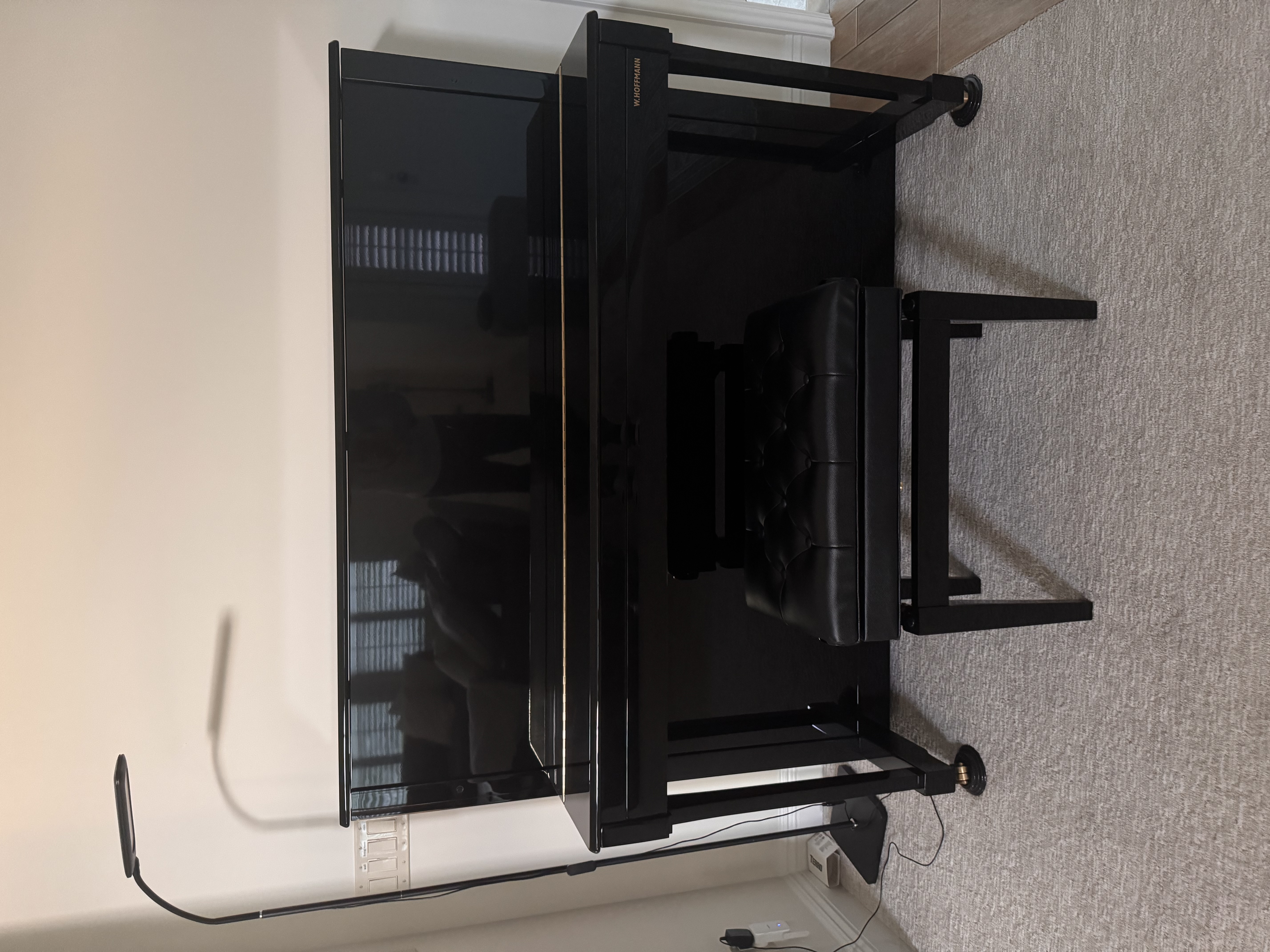 2022 W. Hoffmann T-122 Tradition - Like New, C. Bechstein He