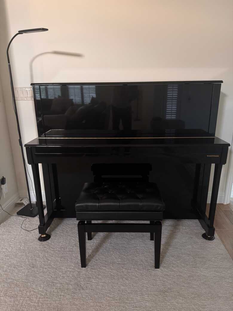 2022 W. Hoffmann T-122 Tradition - Like New, C. Bechstein He