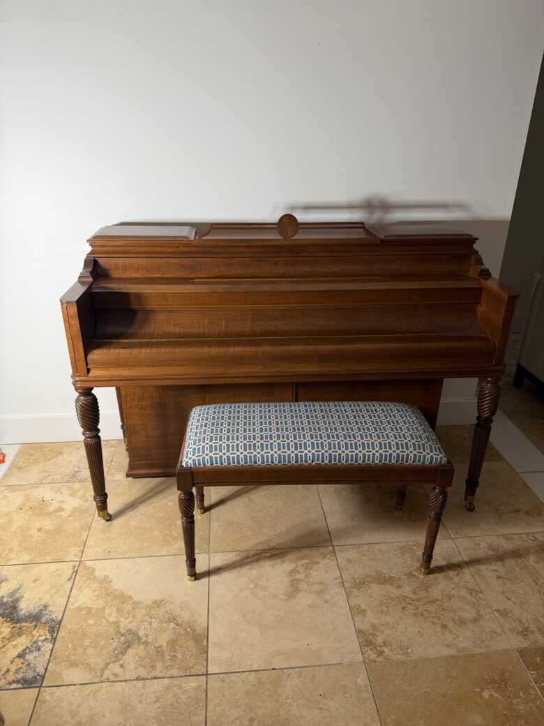 Mason and Hamlin upright piano refurbished 51608