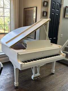 White Baby Grand Steinway & Sons