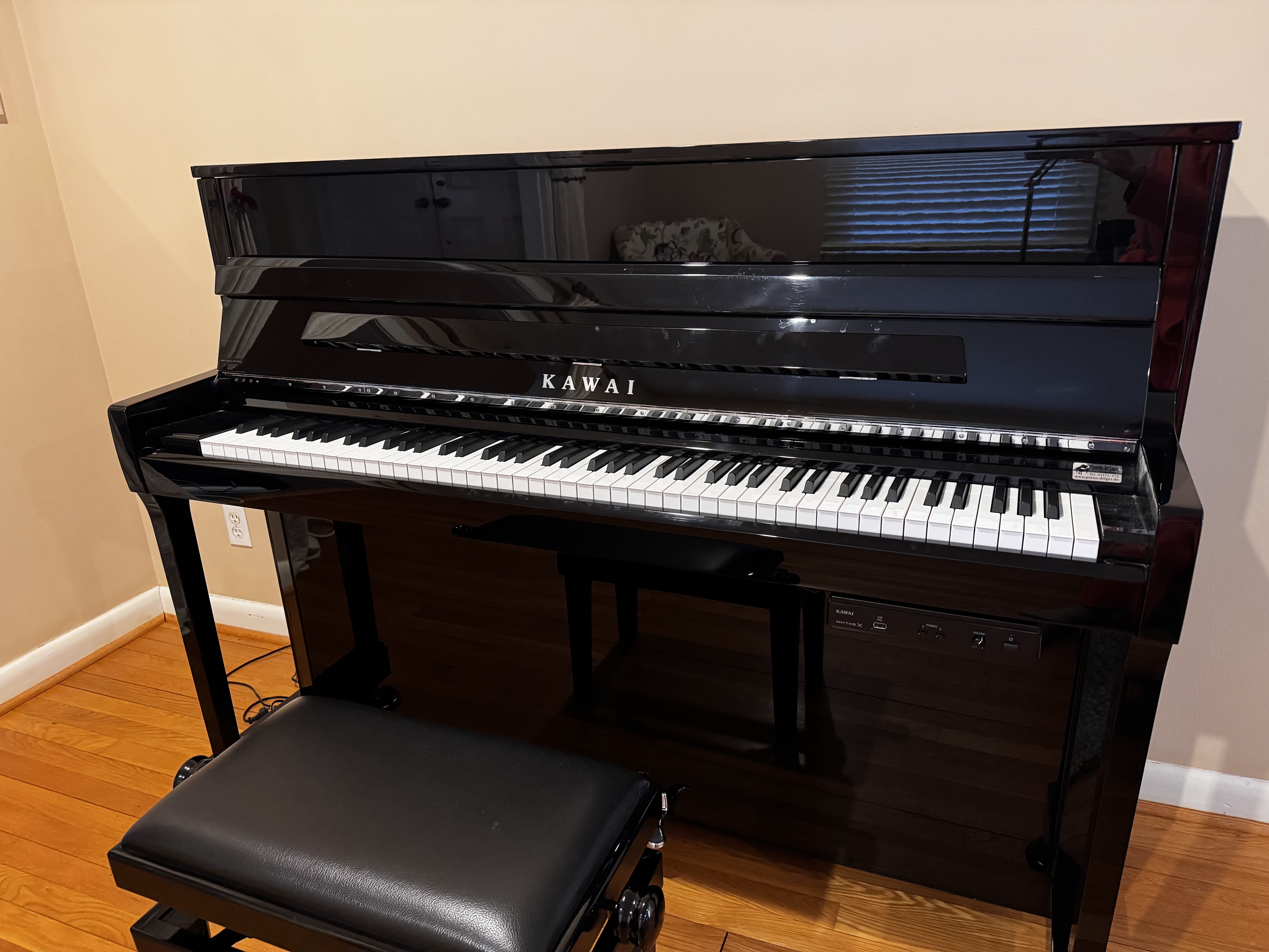 KAWAI K200-ATX2 HYBRID UPRIGHT PIANO