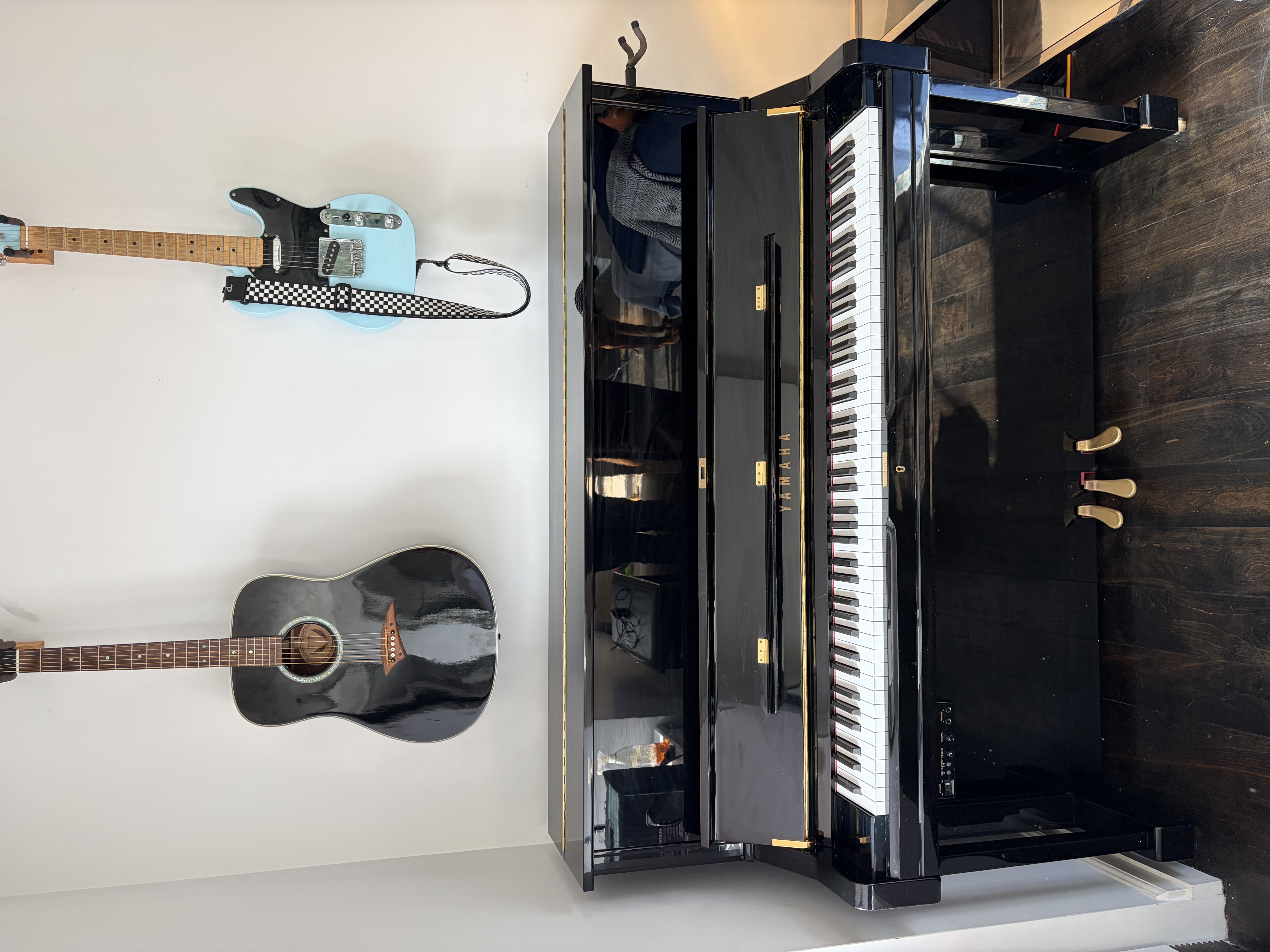 Yamaha U-1 Silent Upright Piano