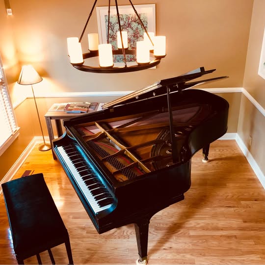 Baldwin F series, Semi Concert Grand Piano, 7′ Black