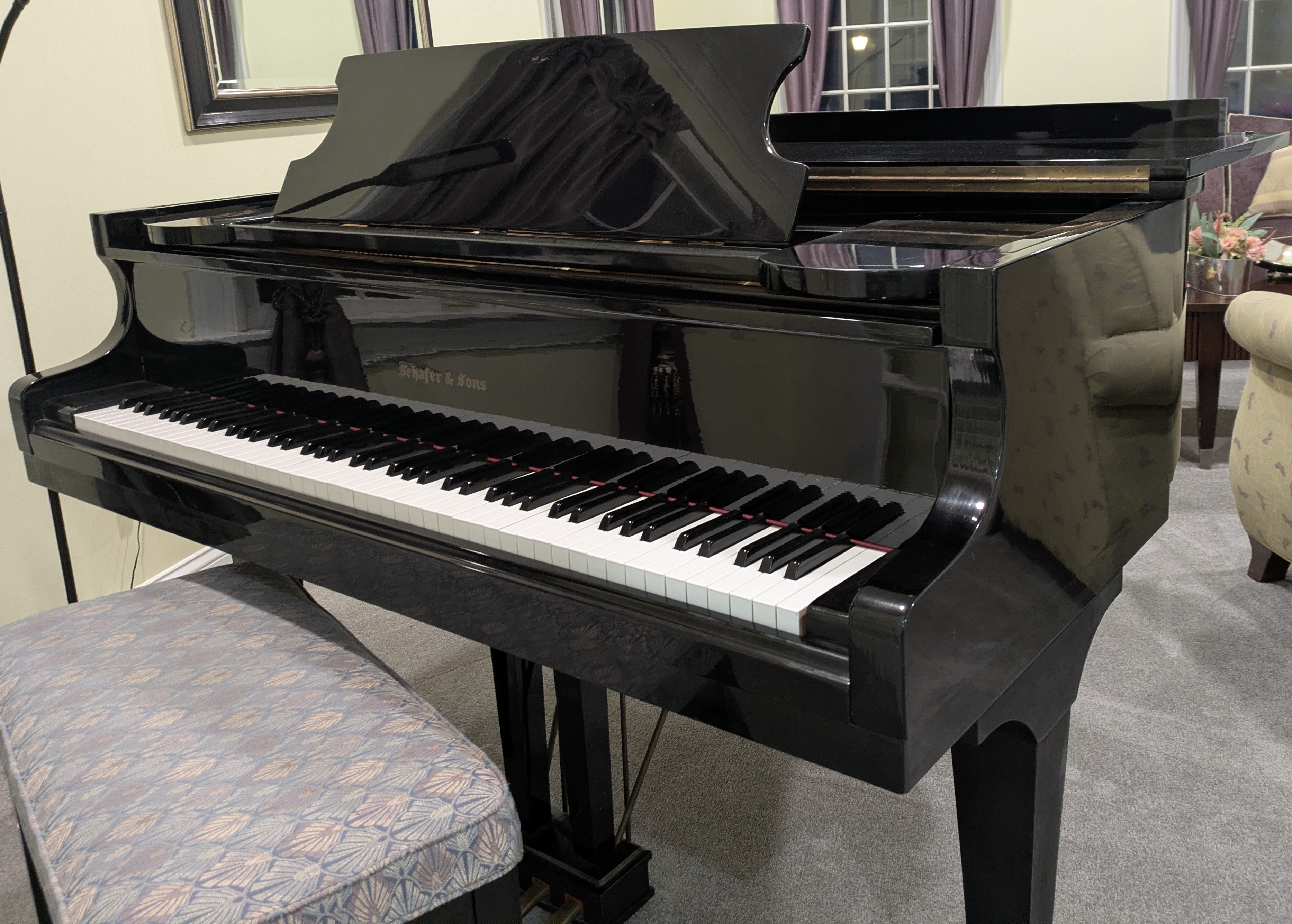 Barely used beautiful baby grand