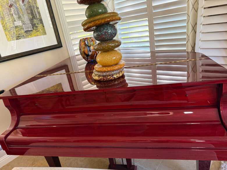 Gorgeous Mahogany Baby Grand