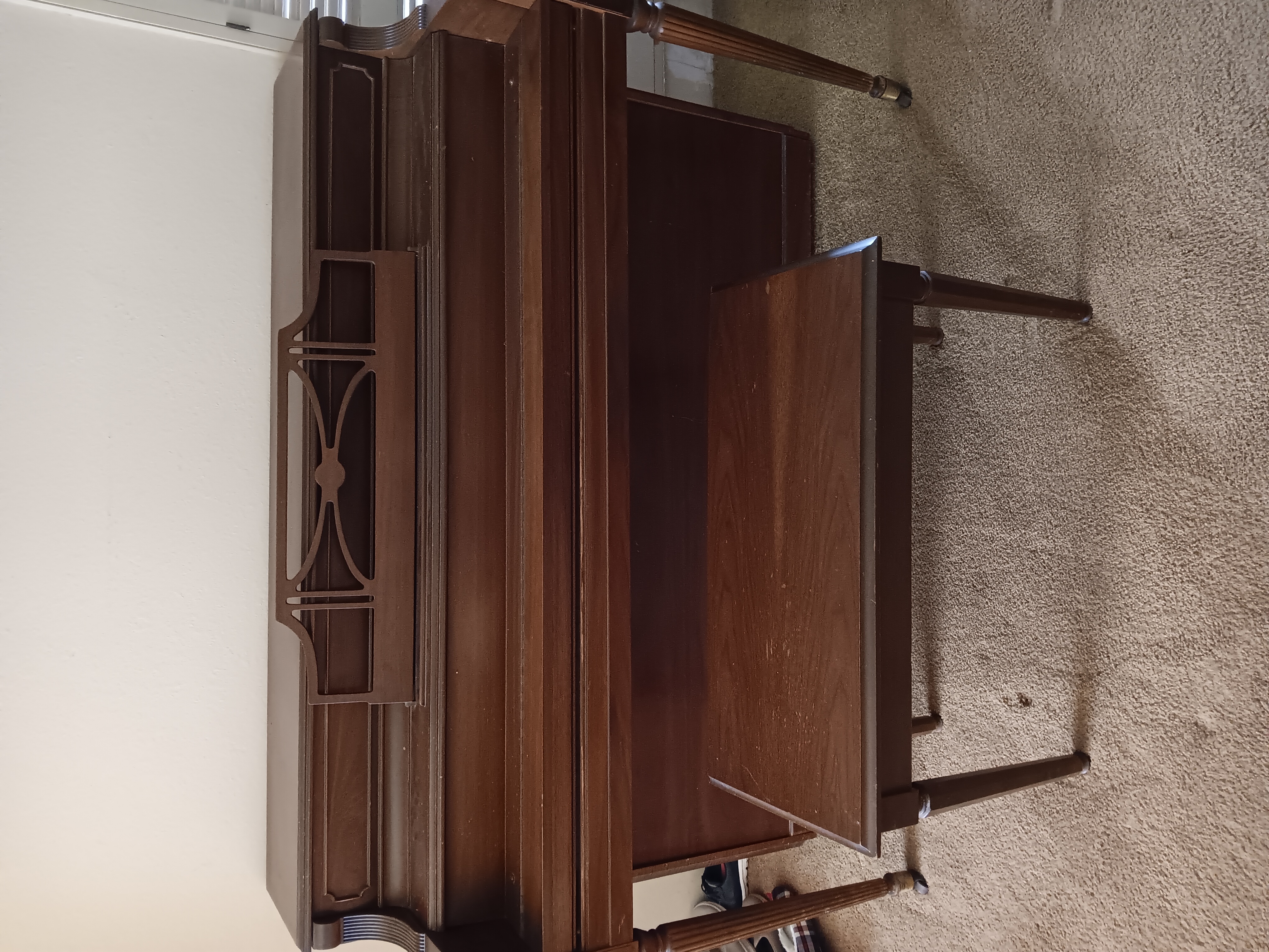 Upright piano in Newport Beach